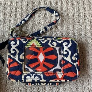 Vera Bradley phone and wallet holder